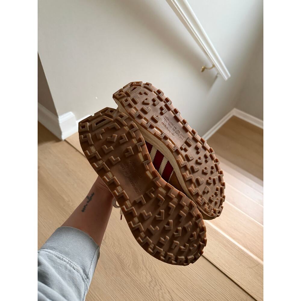 Adidas Retropy E5 Copper Flat Sneaker Burgundy Detail Colorway - Picture 10 of 10